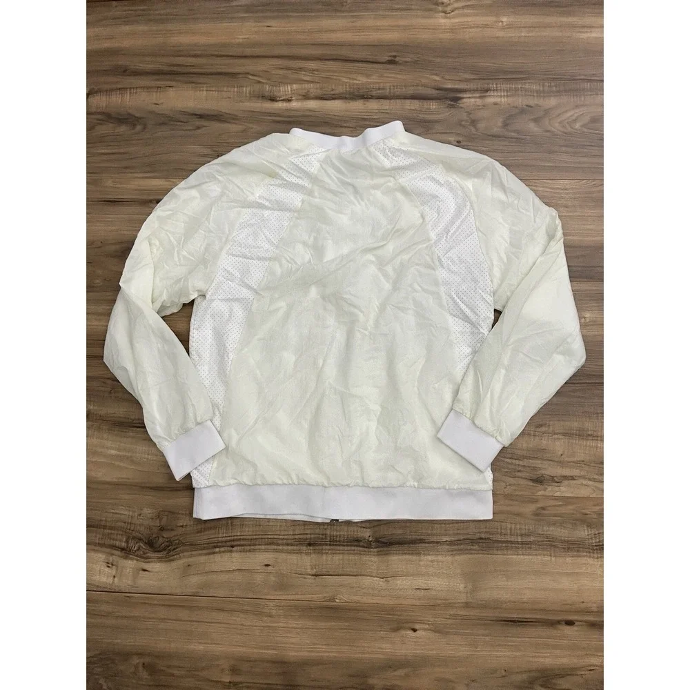 Air Jordan Men's Varsity Windbreaker Jacket Size XL Off White‎ RN# 56323